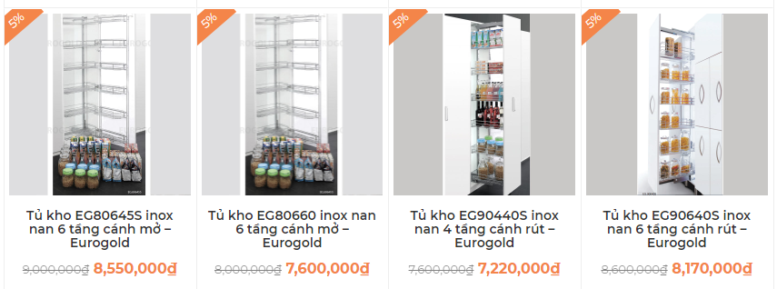 tủ đồ khô eurogold
