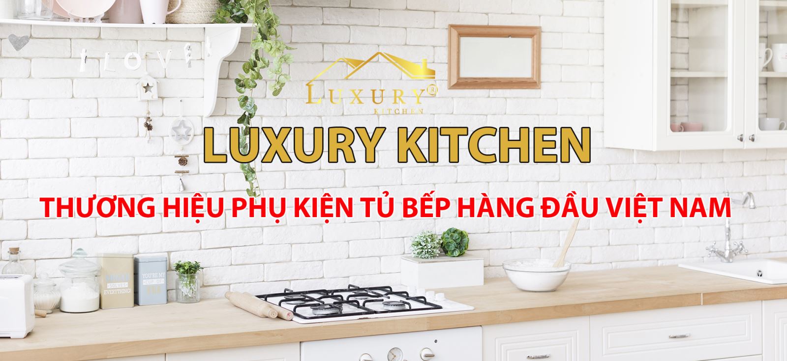 phụ kiện tủ bếp thông minh luxury chính hãng