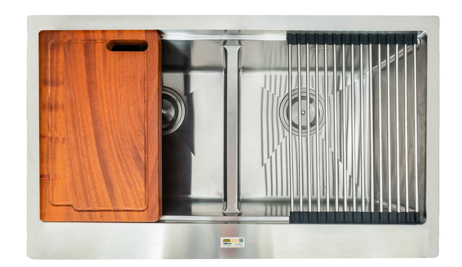 chậu rửa bát konox KN8750DA