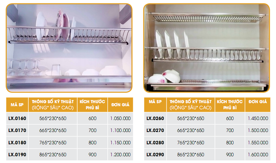 giá bát cố định chữ v