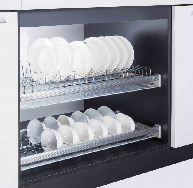 giá bát đĩa cố định 2 tầng loại đẹp