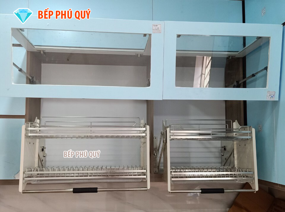 Giá bát nâng hạ inox 304 Luxury