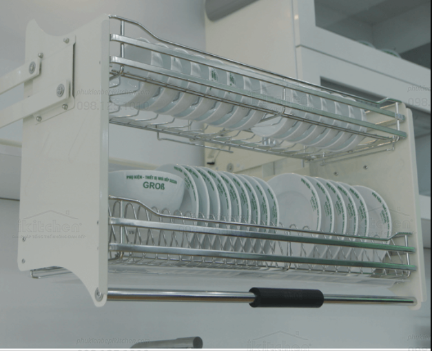 Giá bát nâng hạ inox 304 Grob