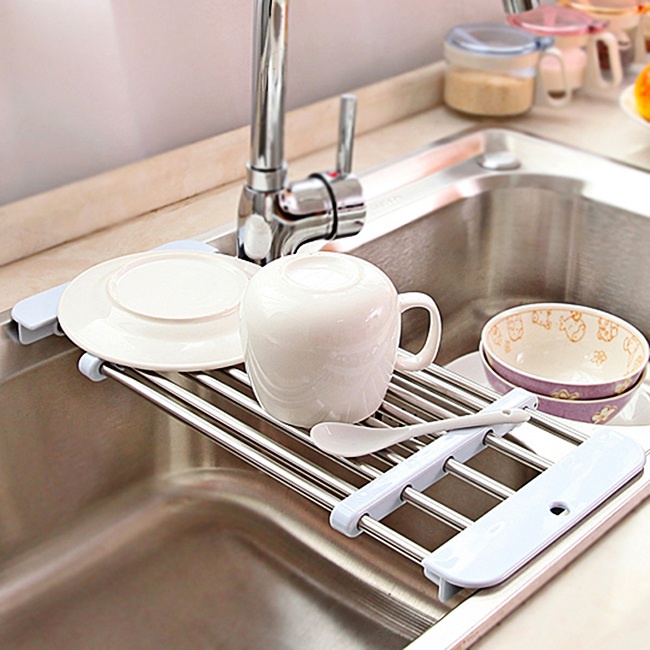 giá để đồ trên chậu rửa bát