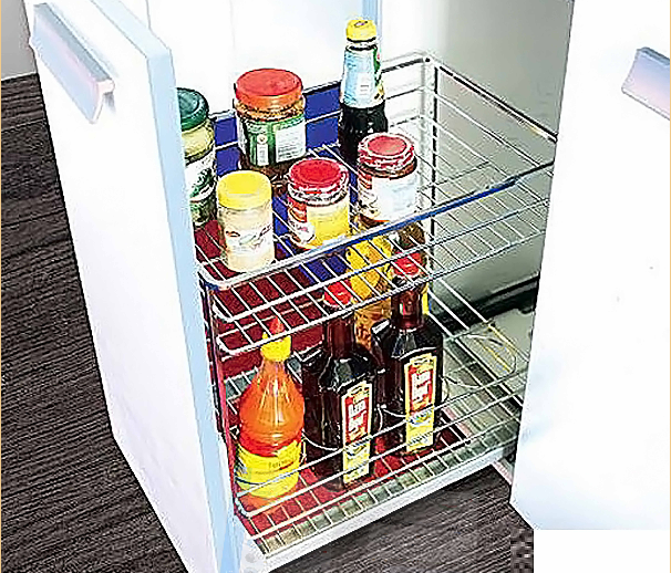 giá gia vị inox nan tròn
