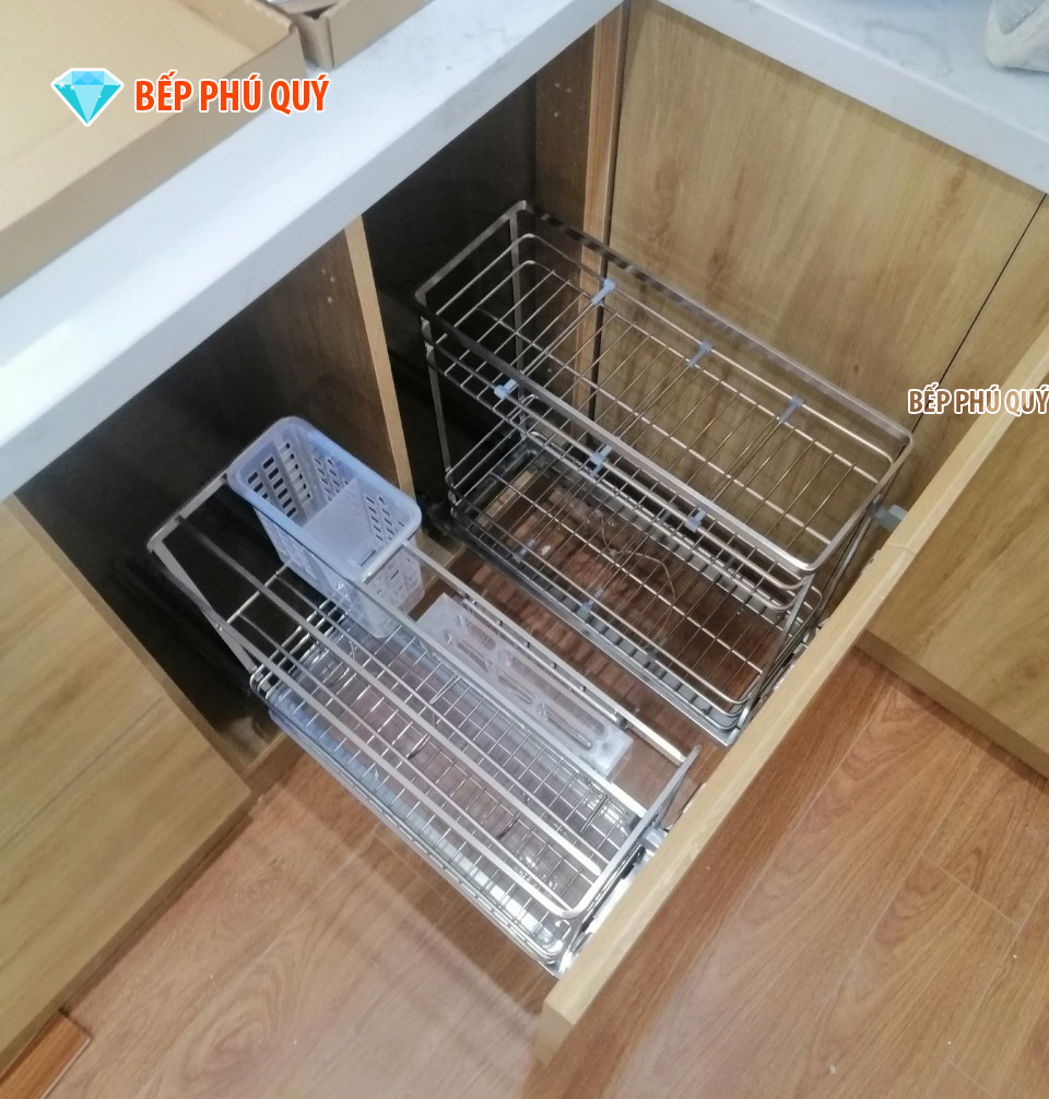 Giá gia vị inox 304 luxury