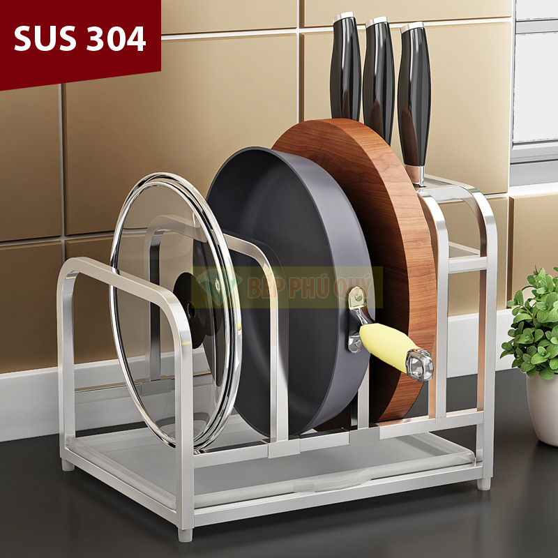 kệ để dao thớt để bàn inox 304
