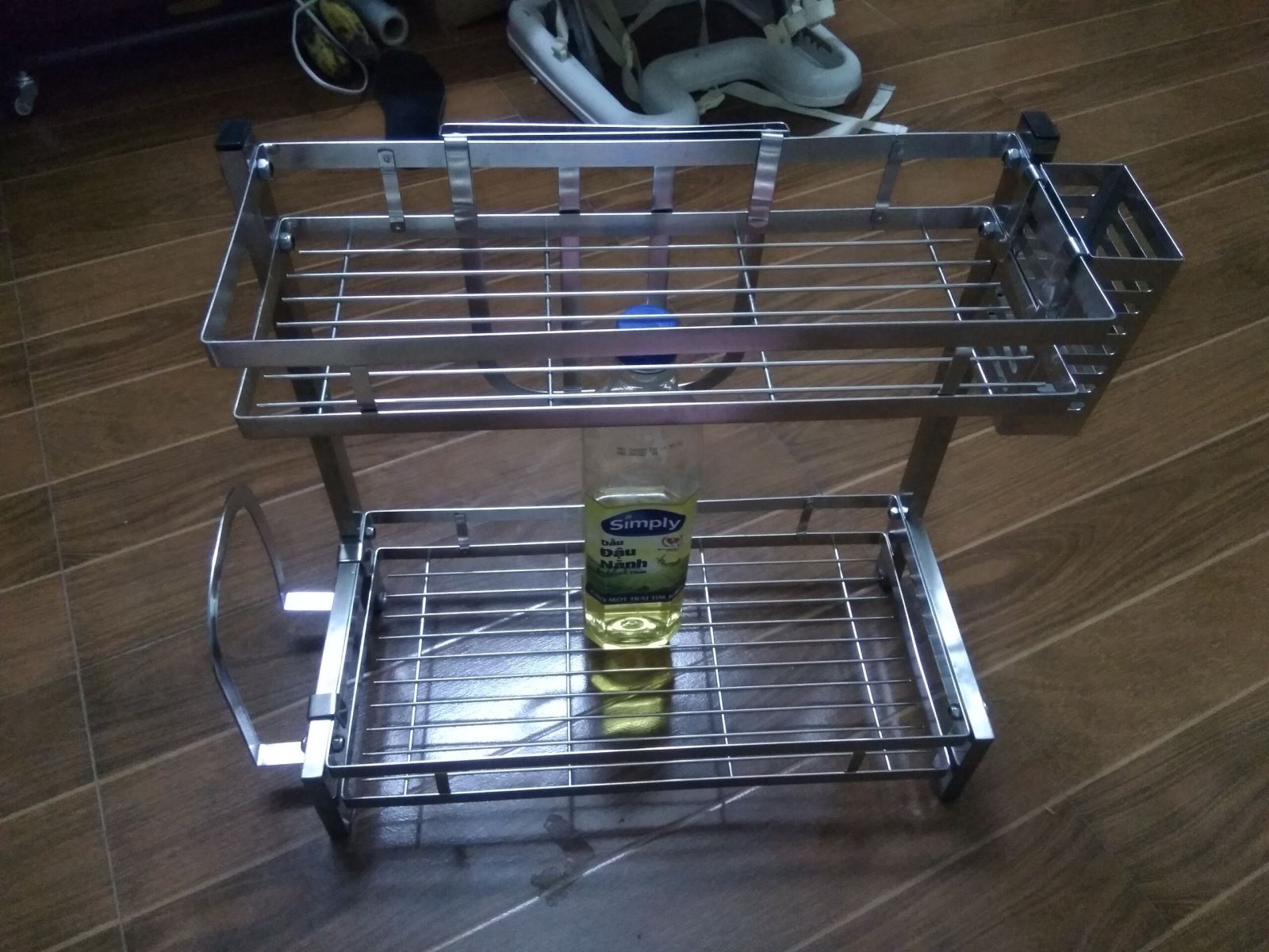 Kệ đựng gia vị inox 304 size siêu bự