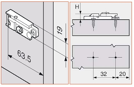 Lắp đặt tay nâng Blum cao cấp