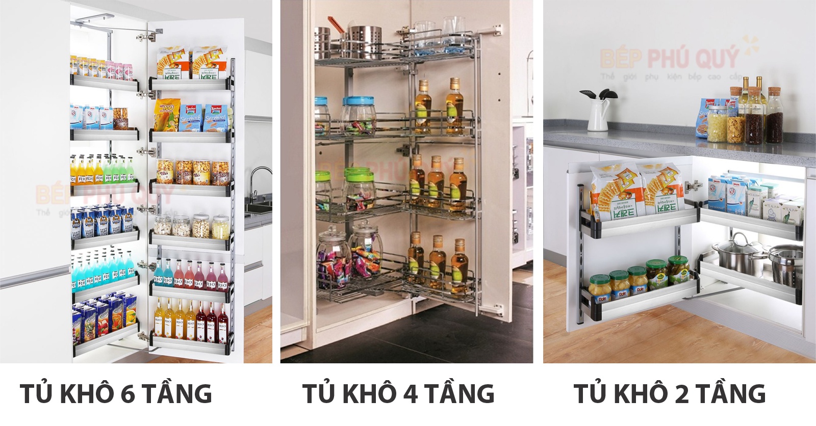 phân loại tủ đồ khô 2 tầng 4 tầng và 6 tầng