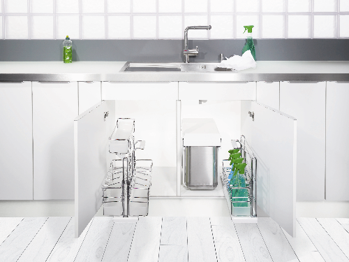 phụ kiện dưới bồn rửa chén