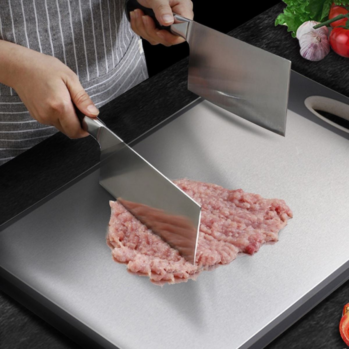 Thớt inox 304 băm chặt thoải mái