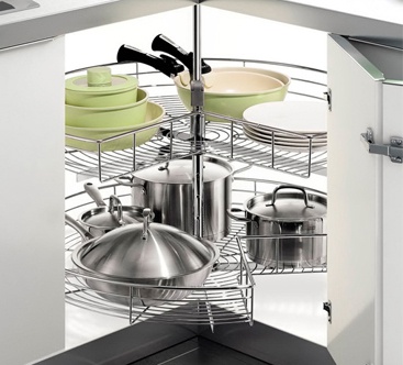 Mâm xoay góc 3/4 Inox nan vuông SJ800A