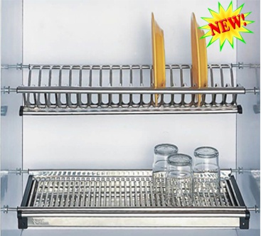 Giá bát cố định 2 tầng FS.0170 inox FSo cấp Faster