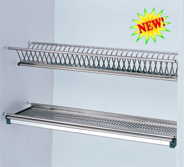 Giá bát cố định 2 tầng FS.0180 inox FSo cấp Faster