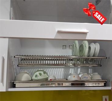 Giá bát cố định 2 tầng FS.0190 inox FSo cấp Faster
