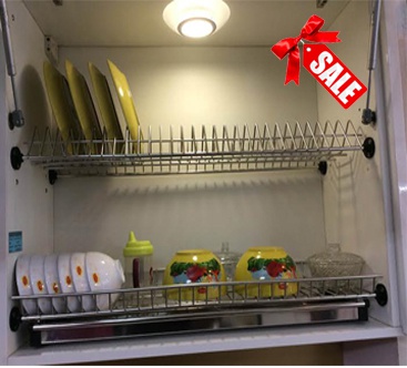 Giá bát cố định 2 tầng FS.0390 inox FSo cấp Faster