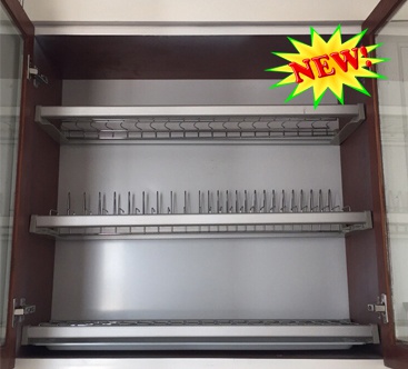 Giá bát cố định 3 tầng FS.0280 inox FSo cấp Faster