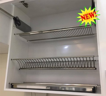 Giá bát cố định 3 tầng FS.0460 inox FSo cấp Faster