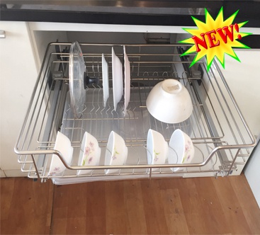 Giá để bát đĩa FS.900B nan tròn inox FSo cấp Faster