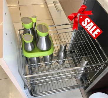 Giá đựng gia vị, chai lọ FS.200A inox FSo cấp Faster