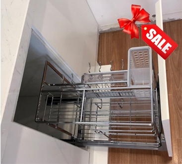 Giá đựng gia vị, dao thớt FS.400 inox FSo cấp Faster