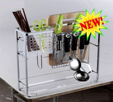Giá đựng gia vị, dao thớt FS.200 inox FSo cấp Faster