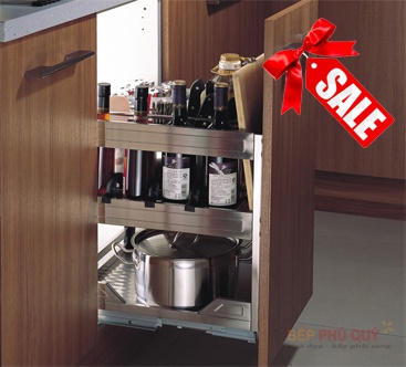 Giá đựng gia vị, dao thớt hộp LH.350 inox FSo cấp Faster