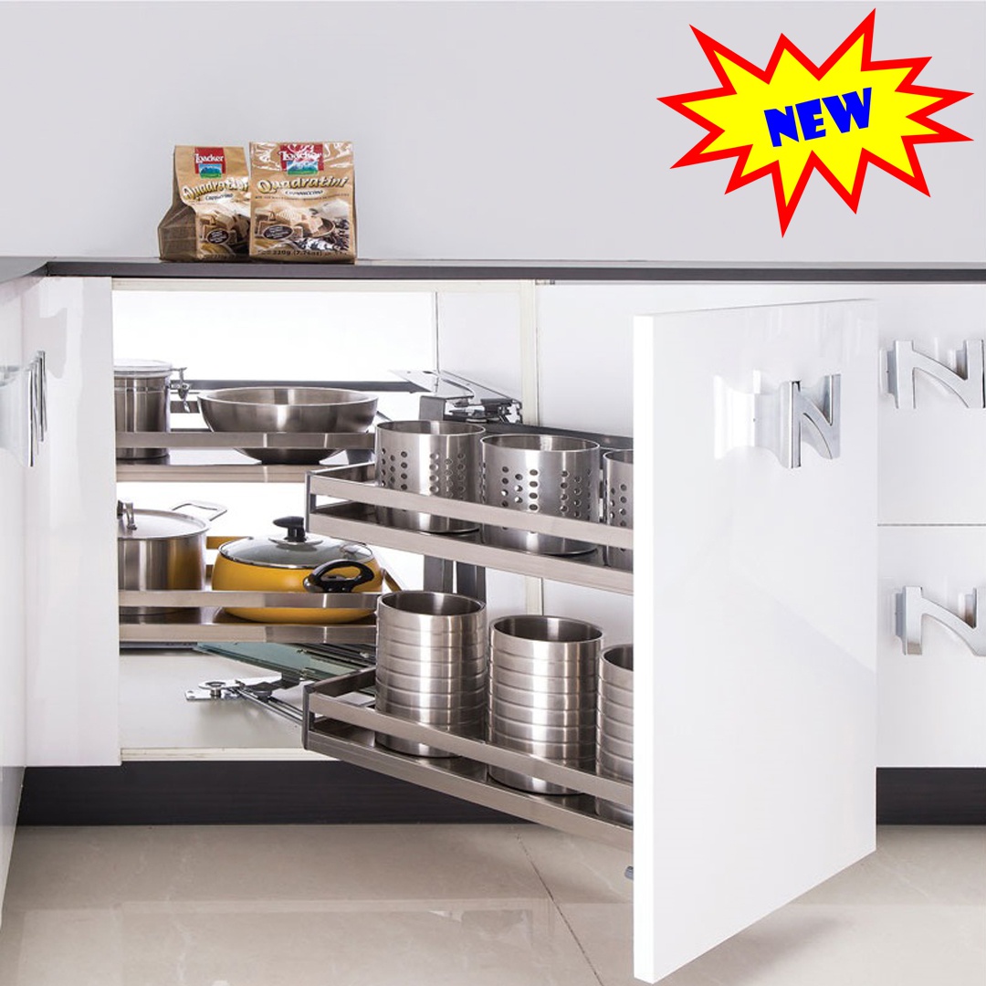 Giá góc liên hoàn cánh trái EU900L inox cao cấp Eurogold