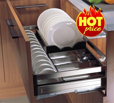 Ngăn kéo bát đĩa hộp LH.700B inox FSo cấp Faster