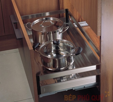 Ngăn kéo bát đĩa, xoong nồi Inox EU02.600