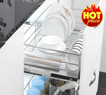 Ngăn kéo xoong nồi, bát đĩa LB01.800 Inox FSo cấp Faster