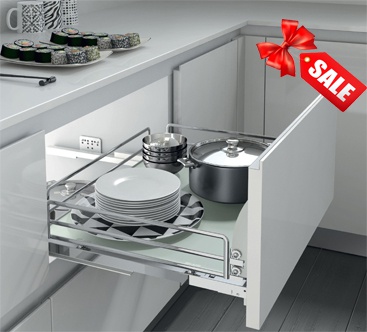 Ngăn kéo xoong nồi hộp LH.800 inox FSo cấp Faster