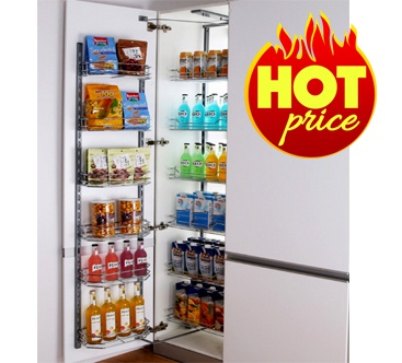 Tủ đồ khô cánh mở hộp 6 tầng TK03.450 inox FSo cấp Faster