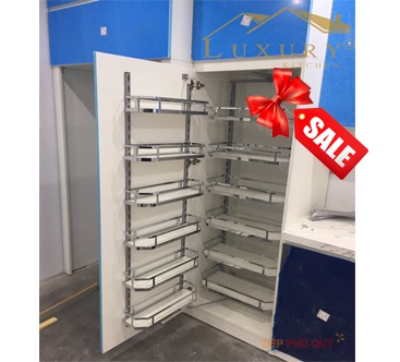 Tủ đồ khô cánh mở nan dẹt 6 tầng TK01.600 inox FSo cấp Faster